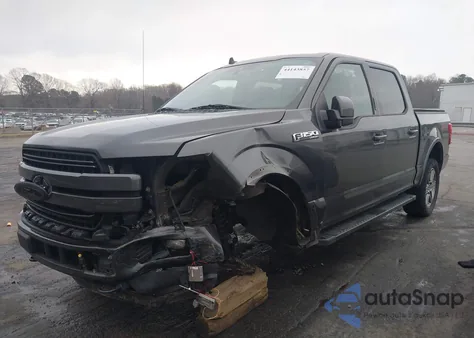 2019 Ford F-150 Lariat z USA, uszkodzony, nr VIN 1FTEW1E45KKE58856